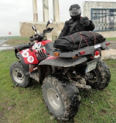 Înconjorul României cu ATV-uri, acţiune înregistrată în format video HD